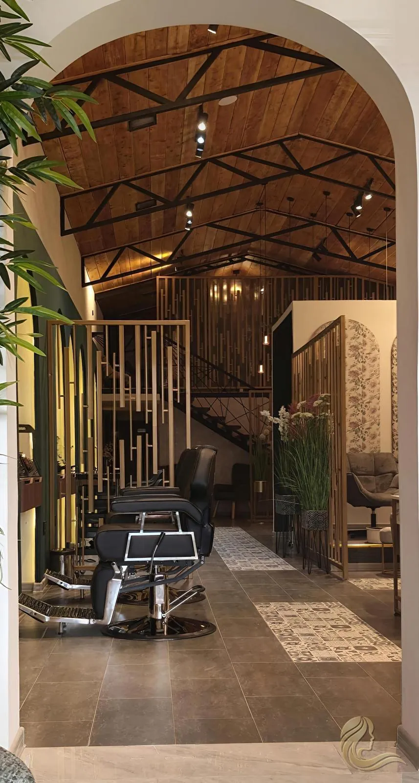 Interior of OOLALA Hair and Beauty Centre, The Gigiri Courtyard Nairobi